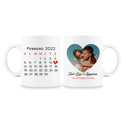 MS Regalos Personalizados | Tazas pareja personalizadas | Calendario | My Sign Lima Peru