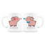 MS Regalos Personalizados | Tazas pareja personalizadas | Chanchitos | My Sign Lima Peru