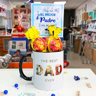 MS Regalos Personalizados | Mini Box Taza Papá 01 | My Sign Lima Peru
