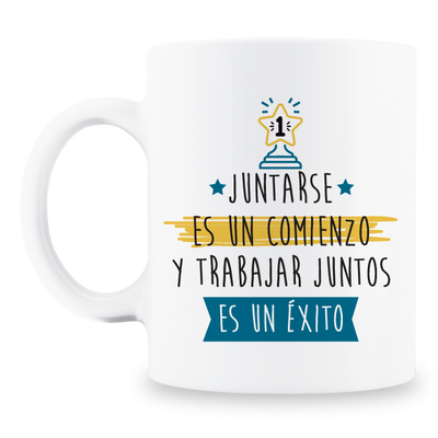 MS Regalos Personalizados | Taza Personalizada | Juntarse es un comienzo | My Sign Lima Peru