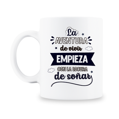 MS Regalos Personalizados | Taza personalizada | La aventura de vivir | My Sign Lima Peru