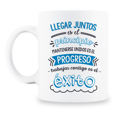 MS Regalos Personalizados | Taza Personalizada | Llegar juntos | My Sign Lima Peru