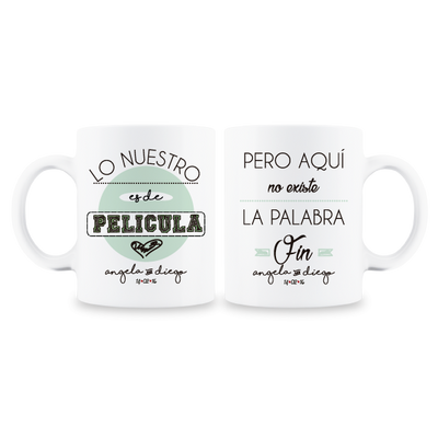 MS Regalos Personalizados | Tazas pareja personalizadas | Lo nuestro | My Sign Lima Peru