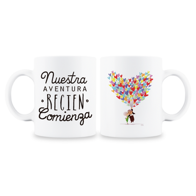 MS Regalos Personalizados | Tazas pareja personalizadas | Nuestra aventura | My Sign Lima Peru