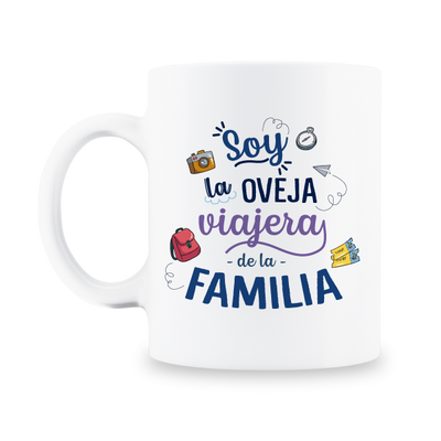 MS Regalos Personalizados | Taza personalizada | Oveja viajera 02 | My Sign Lima Peru