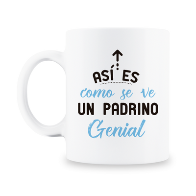 MS Regalos Personalizados | Taza personalizada | Padrino genial | My Sign Lima Peru