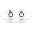 MS Regalos Personalizados | Tazas pareja personalizadas | Pingüino 02 | My Sign Lima Peru