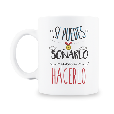 MS Regalos Personalizados | Taza personalizada |  Si puedes soñarlo | My Sign Lima Peru