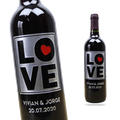 MS Regalos Personalizados | Vino Personalizado | Love 01 | My Sign Lima Peru