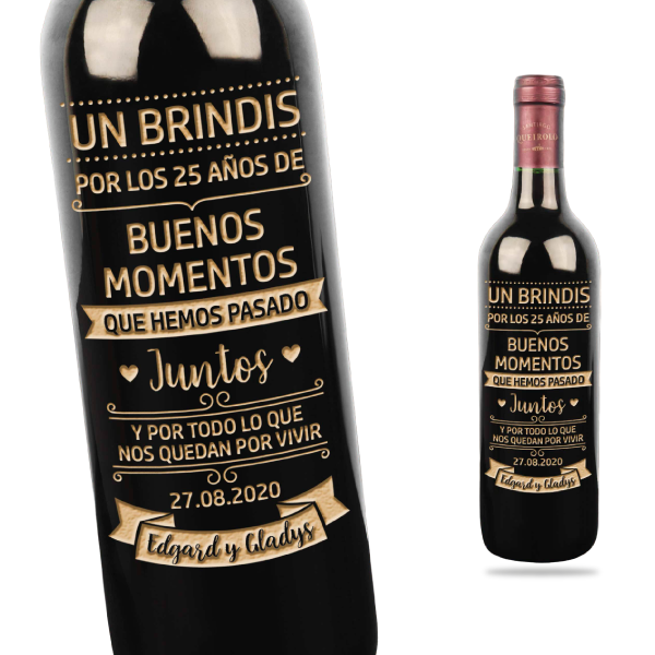 MS Regalos Personalizados | Vino Personalizado | Un brindis | My Sign Lima Peru
