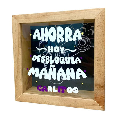 MS Regalos Personalizados | Alcancía Personalizada l Ahorra y desbloquea | My Sign Lima Peru