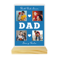 MS Regalos Personalizados | Cuadro Acrílico | Best Dad Ever | My Sign Lima Peru