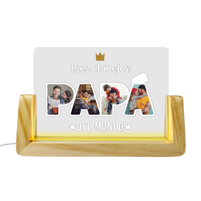 MS Regalos Personalizados | Cuadro de Luz – Papá | My Sign Lima Peru