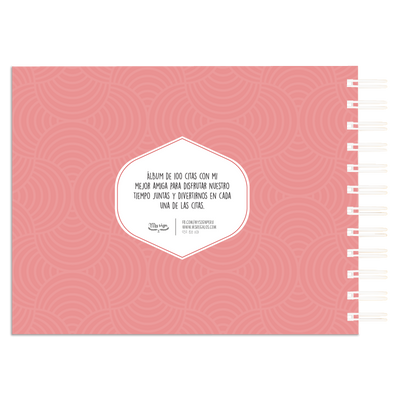 album-personalizado-100-citas-amiga-contratapa-ms-regalos-lima-peru