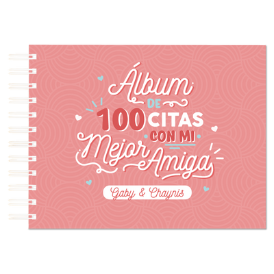MS Regalos Personalizados | Álbum | 100 Citas Amiga | My Sign Lima Peru