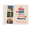 MS Regalos Personalizados | Álbum Personalizado | Amo cada capítulo | My Sign Lima Peru