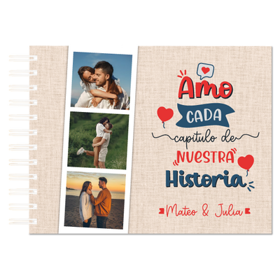 MS Regalos Personalizados | Álbum Personalizado | Amo cada capítulo | My Sign Lima Peru