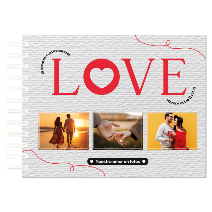 MS Regalos Personalizados | Álbum Personalizado | Love | My Sign Lima Peru
