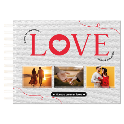 MS Regalos Personalizados | Álbum Personalizado | Love | My Sign Lima Peru