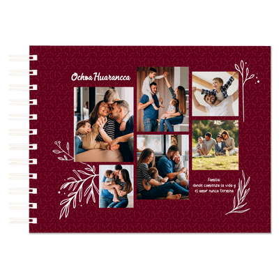 MS Regalos Personalizados | Álbum Personalizado | Recuerdos de nuestra familia | My Sign Lima Peru