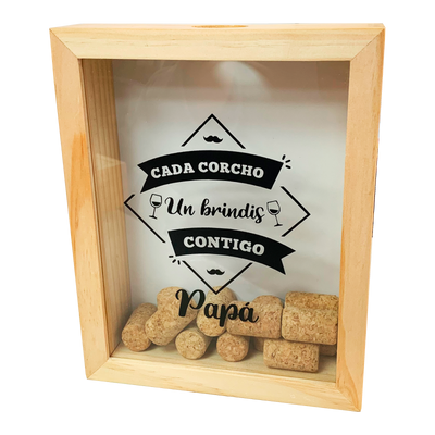 MS Regalos Personalizados | Alcancía de corchos | Cada corcho | My Sign Lima Peru