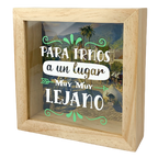 MS Regalos Personalizados | Alcancía personalizada | Para irnos a un lugar muy muy lejano | My Sign Lima Peru