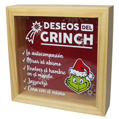 MS Regalos Personalizados | Alcancía personalizada | Deseos del Grinch | My Sign Lima Peru