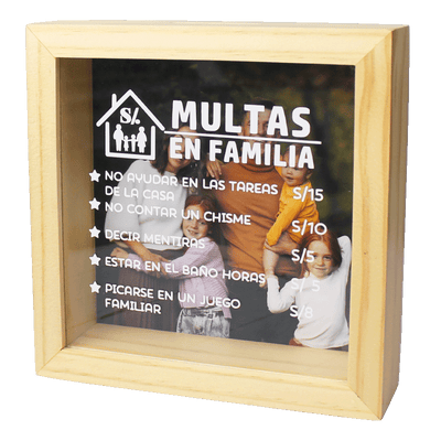MS Regalos Personalizados | Alcancía Personalizada | Multas en familia | My Sign Lima Peru