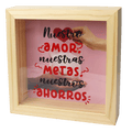 MS Regalos Personalizados | Alcancía Personalizada | Nuestro amor, nuestras metas | My Sign Lima Peru