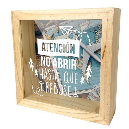MS Regalos Personalizados | Alcancía personalizada | No abrir hasta que rebose | My Sign Lima Peru