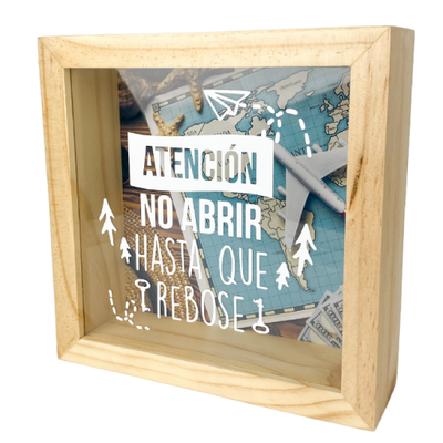 MS Regalos Personalizados | Alcancía personalizada | No abrir hasta que rebose | My Sign Lima Peru