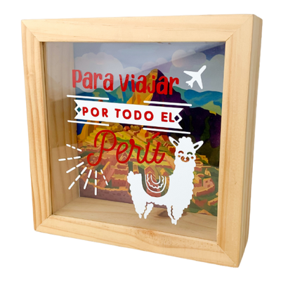 MS Regalos Personalizados | Alcancía personalizada | Para viajar por todo el Perú | My Sign Lima Peru