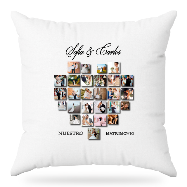 MS Regalos Personalizados | Almohada Personalizada | Matrimonio | My Sign Lima Peru