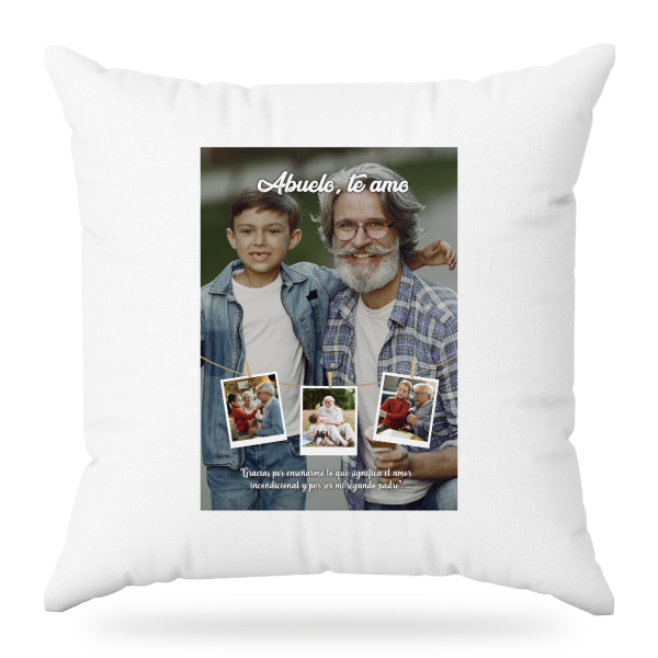MS Regalos Personalizados | Almohada personalizada | Abuelo 03 | My Sign Lima Peru