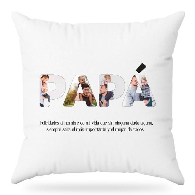 MS Regalos Personalizados | Almohada personalizada | PAPÁ | My Sign Lima Peru