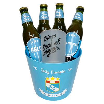 MS Regalos Personalizados | Balde Chelero | Sporting Cristal | My Sign Lima Peru
