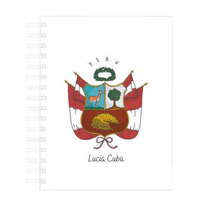 MS Regalos Personalizados | Block Personalizado | Ilustración Escudo | My Sign Lima Peru
