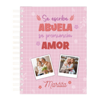 MS Regalos Personalizados | Block personalizado | Se escribe abuela | My Sign Lima Peru