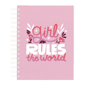 MS Regalos Personalizados | Block Personalizado | Girl Rules the world | My Sign Lima Peru