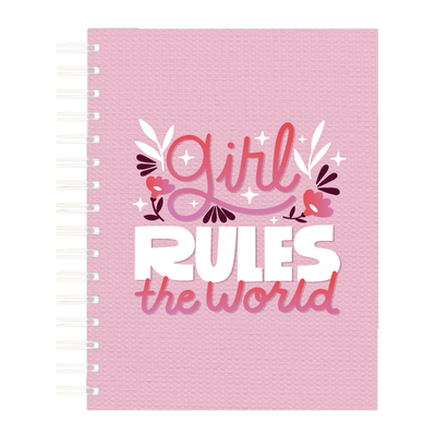 MS Regalos Personalizados | Block Personalizado | Girl Rules the world | My Sign Lima Peru