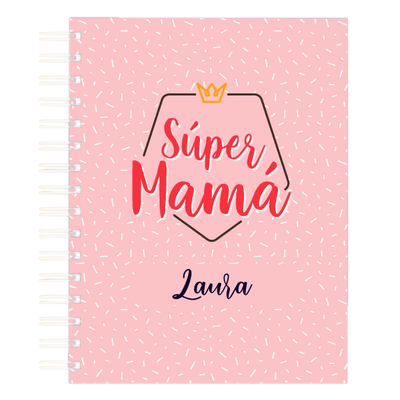 MS Regalos Personalizados | Block personalizado | Súper Mamá | My Sign Lima Peru