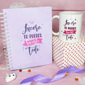 MS Regalos Personalizados | Block personalizado + Taza | Tu puedes hacerlo | My Sign Lima Peru