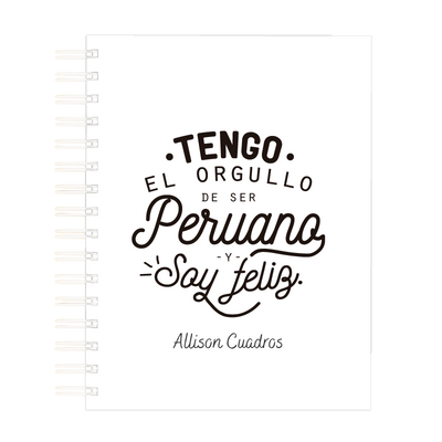 MS Regalos Personalizados | Block Personalizado | Tengo el Orgullo | My Sign Lima Peru