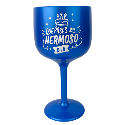 MS Regalos Personalizados | Copa Gin | Que pases un hermoso día | My Sign Lima Peru