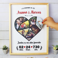 MS Regalos Personalizados | Cuadro en Piezas | Corazón 2 | My Sign Lima Peru