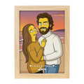 Cuadro personalizado | Estilo Simpsons