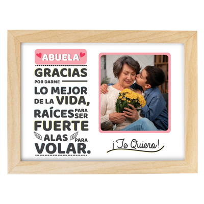 MS Regalos Personalizados | Cuadro Personalizado l Gracias abuela | My Sign Lima Peru