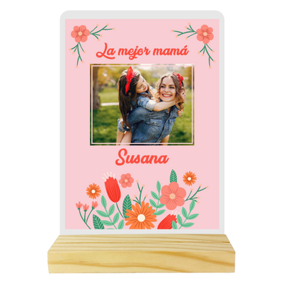 MS Regalos Personalizados | Cuadro Acrílico | La mejor mamá | My Sign Lima Peru