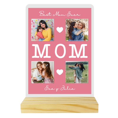 MS Regalos Personalizados | Cuadro Acrílico | Best Mom Ever | My Sign Lima Peru