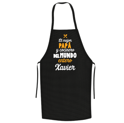 MS Regalos Personalizados | Delantal Personalizado | El mejor papá y cocinero | My Sign Lima Peru
